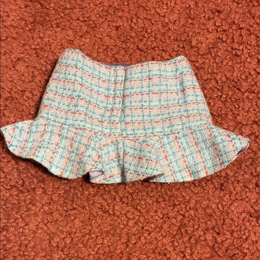 American Girl Doll Vintage Plaid Skirt - Picture 4 of 7